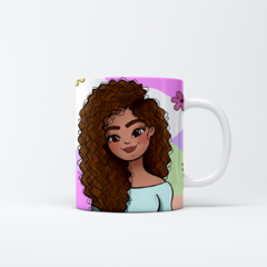 Taza mujer valiosa en internet