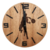 Reloj De Pared De Padel En Madera Paraiso Hombre - comprar online