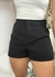 Shorts Zara Alfaiataria Cintura Alta com Zíper na Lateral - Lala Femme - Moda Feminina