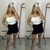 Shorts Zara Alfaiataria Cintura Alta com Zíper na Lateral