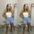 Shorts Zara Alfaiataria Cintura Alta com Zíper na Lateral - loja online