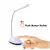 Luminária Mini de Mesa Flexível Sem Fio Led Leve Dobrável Portátil Leitura