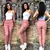 Imagem do Calça Feminina Jogger Bengaline Cargo Militar Army Bomber
