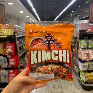 Macarrão Instantâneo Coreano Kimchi Ramyun 120g - Pacote