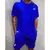 Imagem do Combo Camiseta Básica e Bermuda detalhe Refletivo Diversas Cores Coleção Preçoimperdivel