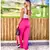 Calça Pantalona Feminina Fendas Laterais Cintura Alto Forrado Moda Super Envio ! ! 001 - Achadinhos.com
