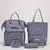 Imagem do Kit Com 5 Mochila Bolsa Escola Feminina, Conjuntos