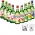 Kit 7 Sabores De Soju 360ml Bebida Destilada Coreana Sochu