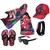 Tênis Led Homem Aranha Slip On Infantil + Boné + Relógio + Chinelo + Óculos - comprar online