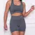 kit Top e Shorts feminino curto suplex - comprar online