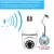 Mini IP Câmera Wifi sem fio visão noturna microfone auto falante acesso remoto aplicativo - comprar online