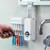 Dispenser Aplicador De Pasta de Dente E Suporte De Escova Para Uso No Banheiro