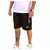Combo Camiseta Básica e Bermuda detalhe Refletivo Diversas Cores Coleção Preçoimperdivel - comprar online