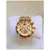 Relógio masculino dourado prata metal analógico digital refletivo jacaré