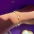 Pulseira Dupla Pérolas - ouro