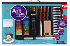 Set de Arte Con Caballete de aluminio 150pz Daler Rowney