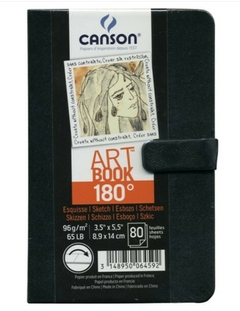 Libro de Dibujo Canson Sketchbook 180° 8.9 x 14 cm