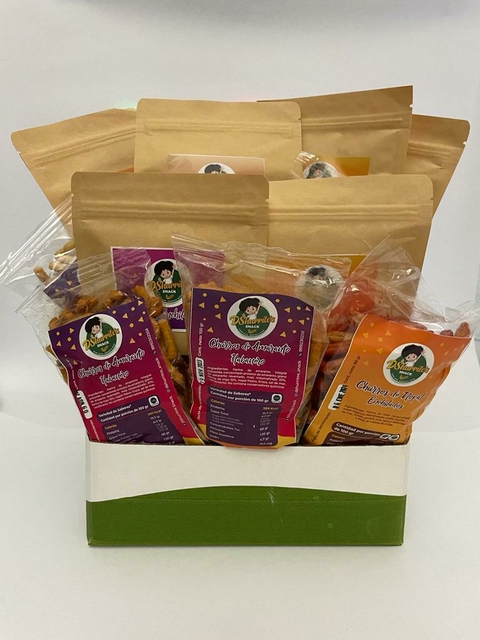 VARIEDAD DE SNACK ( 14 PIEZAS) 880gr