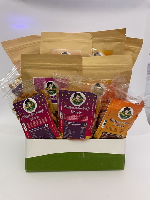 VARIEDAD DE SNACK (14 PIEZAS) 970gr