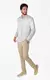 Camisa manga longa slim fit oxford modal button down Atittude na internet