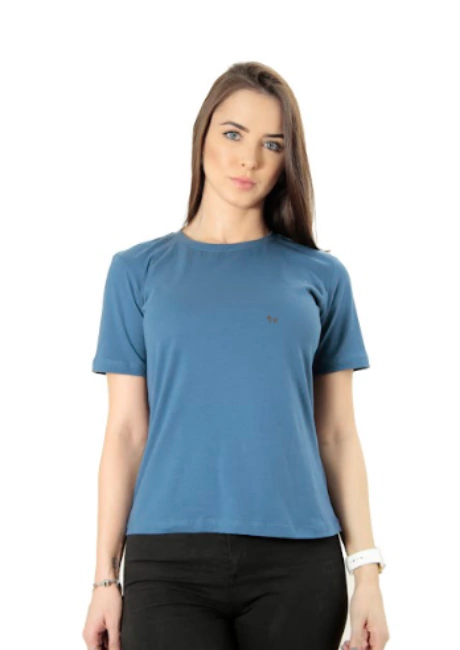 Imagem do Camiseta básica gola redonda (feminino) Atittude