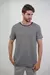 Camiseta textura over listras Atittude