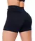 Short Curto Fitness Liso Feminino Suplex Cintura Alta Wolfox Fitness - loja online