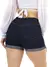 Shorts Jeans Feminino Cintura Alta Levanta Bumbum