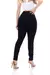 Calça Sarja Skinny Cintura Alta Preto Preto Básico Tendência - comprar online