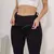 Calça Sarja Feminina Com Cinta Lipo Preta Premium - comprar online