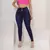 Calça Jeans Feminina Premium Azul Escuro Escuro Azul Cintura Alta Com Elástico - comprar online