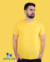 Camiseta Básica Gola Redonda Lisa Atittude - comprar online