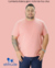 Camiseta Básica Gola Redonda Lisa Plus - comprar online