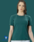 Imagem do Camiseta feminina t-shirt baby long gola redonda