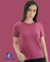 Camiseta feminina t-shirt baby long gola redonda - comprar online