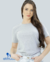 Imagem do Camiseta feminina t-shirt baby long gola redonda