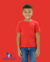 Camiseta Infantil Básica Gola Redonda na internet
