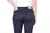 Calça jeans semi-flare feminina marinho Atittude na internet