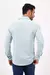 Camisa social manga longa slim fit listras dupla Atittude - Atittude Store