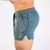 Gitf-calções esportivas masculinas, de secagem rápida, para treino, ginásio,
