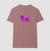 Imagem do Camiseta Básica Atittude Estampas 2025 Leão Lilás