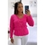 Imagem do Blusa Feminina Tricot Moda Trico Decote V