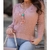 Blusa Feminina Tricot Moda Trico Decote V