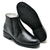 Botina Casual Conforto Couro de Carneiro Preto - Atittude Store