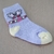 Kit com 3 Pares Meia Infantil Feminina Cor:Cores Variadas;Tamanho:G - comprar online