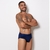 Cueca Slip Microfibra Lisa Elástico Bordado - Atittude Store