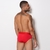 Cueca Slip Microfibra Lisa Elástico Bordado - comprar online