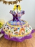 Vestido Infantil Junino Luxo Xadrez Lilás Fogueira Festa São João - comprar online
