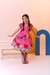 Vestido Infantil Junino Luxo Xadrez Rosa Festa São João na internet