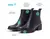 Imagem do Bota Feminina Chelsea Elástico Lateral Couro Preto